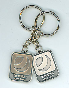 Dreamhost Limited Edition Keychain