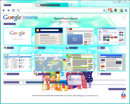 Electrolychee Chrome Theme