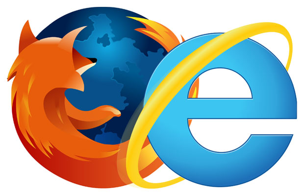 FIrefox and Internet Explorer