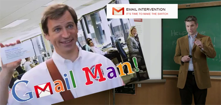 Email Intervention vs Gmail Man