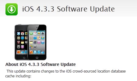 iOS 4.3.3 Software Update