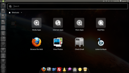 Ubuntu 11.04 Natty Narwhal Unity Interface