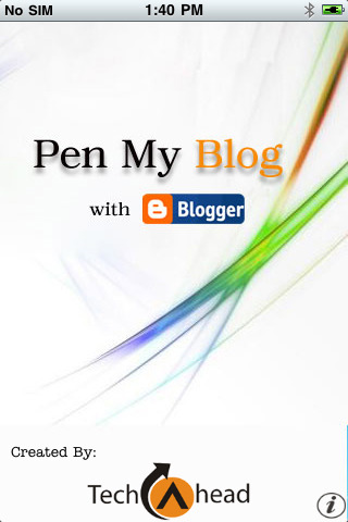 Pen My Blog App