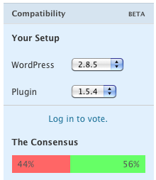 WordPress Plugin Compatibility Beta