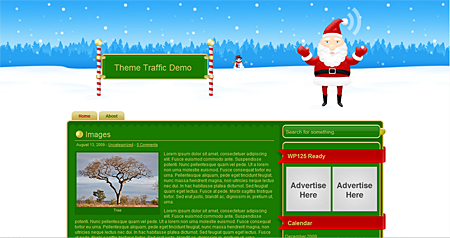 Santa Banter WordPress Theme