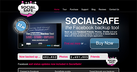 SocialSafe - Facebook Backup Tool