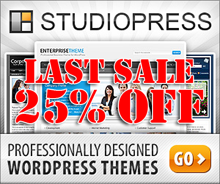 StudioPress Black Friday Sale