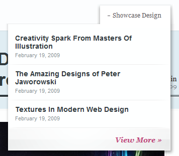 WP Theme Magazeen Related Posts Dropdown