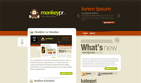 Monkeypr WordPress Theme