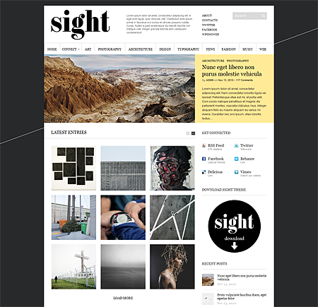Sight WordPress Theme