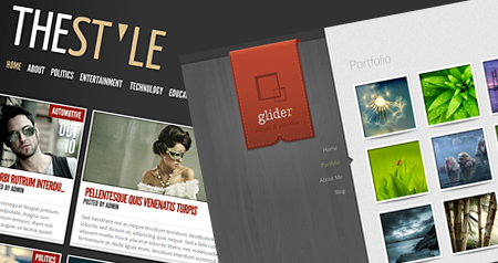 TheStyle and Glider WordPress Themes