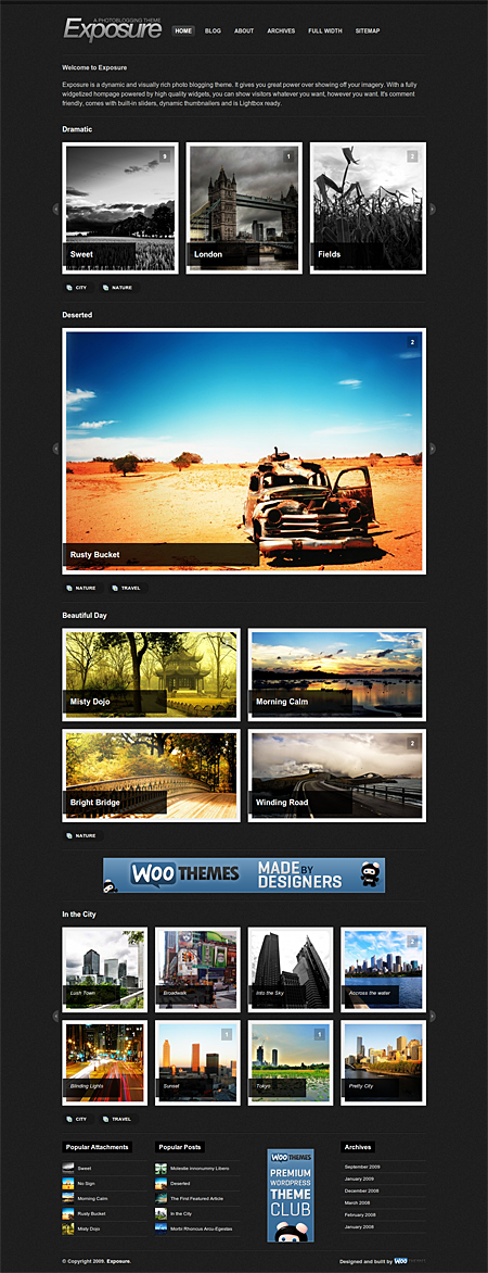 WooThemes Exposure Theme