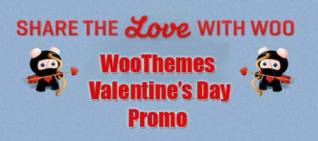 WooThemes Valentine's Day Promo