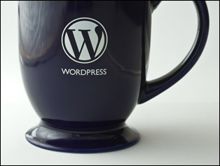 WordPress Footed Bistro Mug