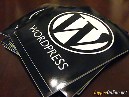 WordPress Schwag Stickers