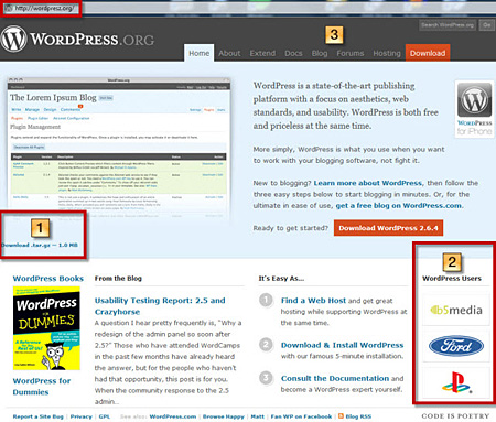 WordPresz.org Fake WordPress Site