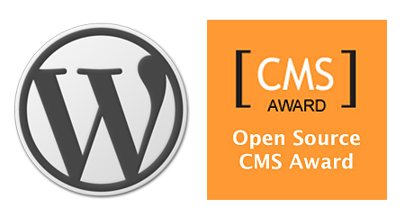 WordPress Best Open Source CMS Award