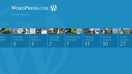 WordPress.com for Windows 8