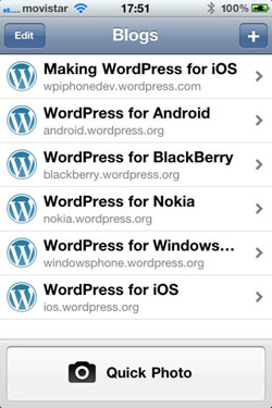 WordPress iOS 2.8