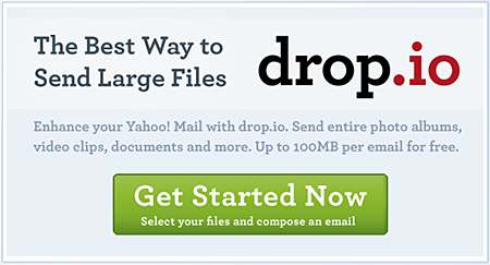 Yahoo! Mail Drop.io