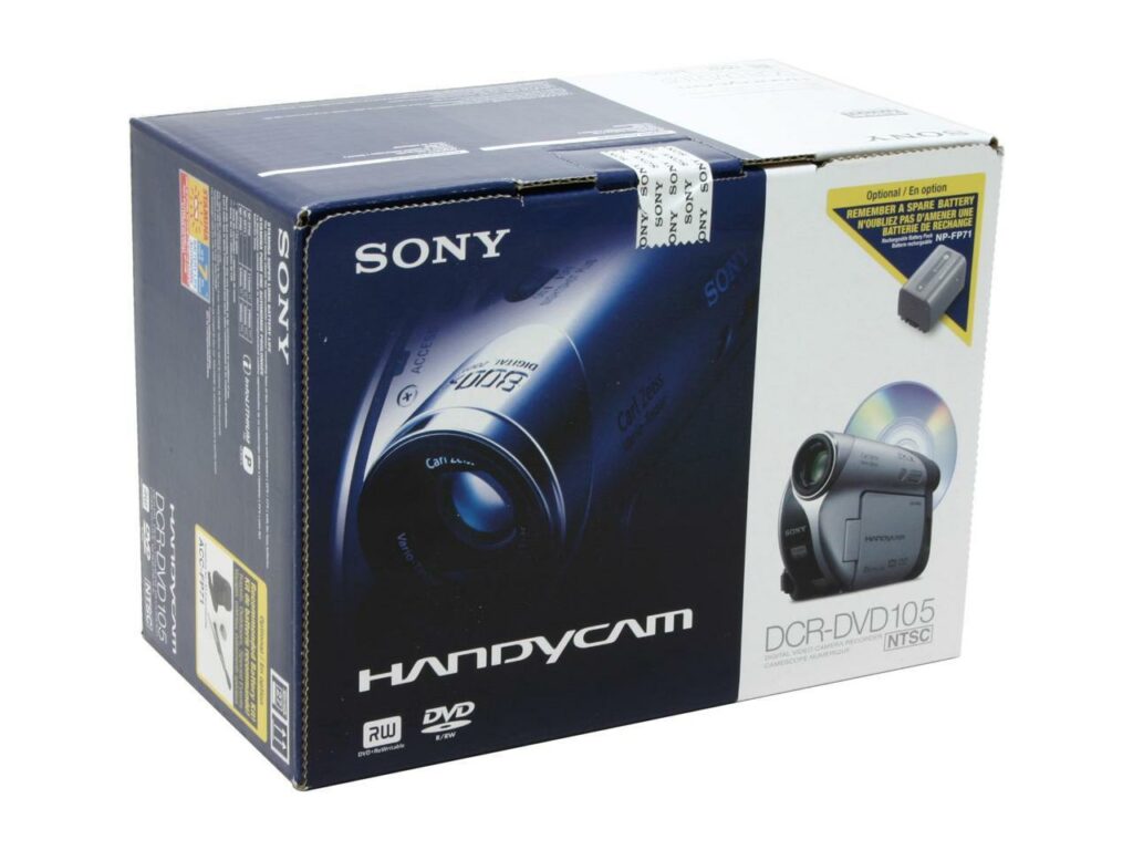 Sony DCR-DVD105 Camcorder