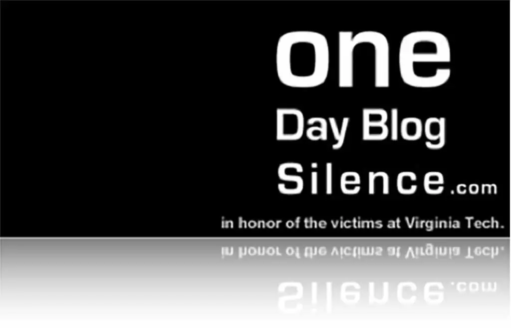 One Day Blog Silence