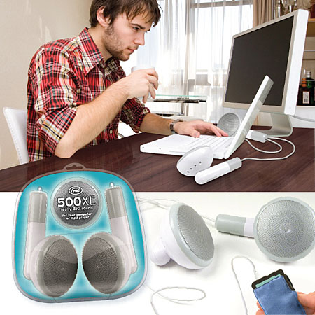 giant ipod earbuds