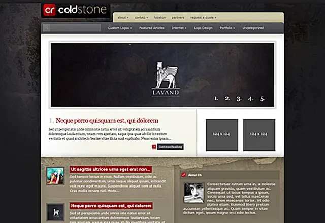 coldstone theme