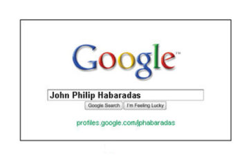 google profile business card