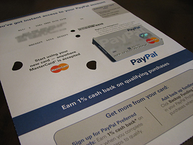 paypal debit card