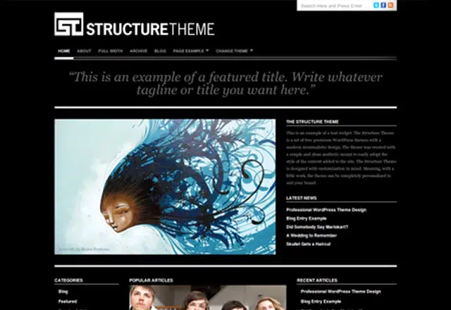 structure theme