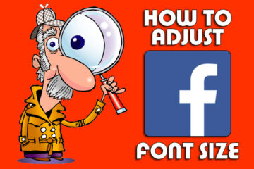 facebook font size