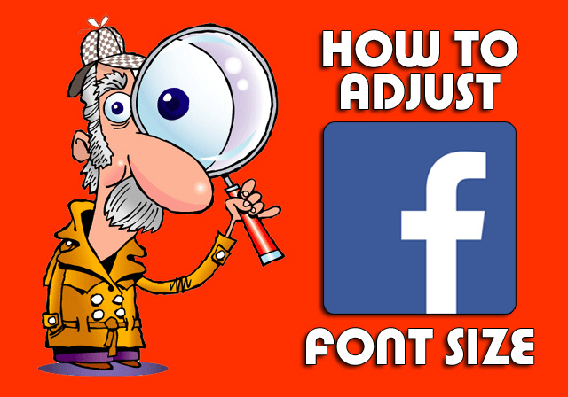 Adjust Facebook Font Size