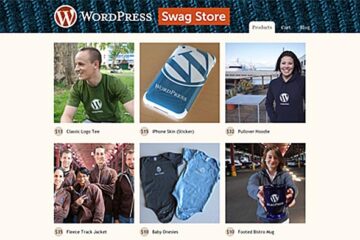wordpress swag store