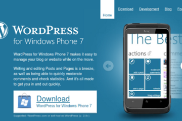 wordpress for windows phone 7