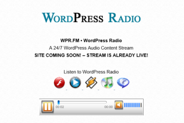 wpr.fm wordpress radio