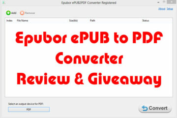 epubor epub to pdf converter
