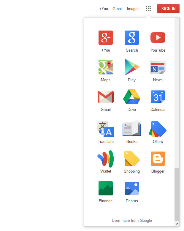 google app launcher