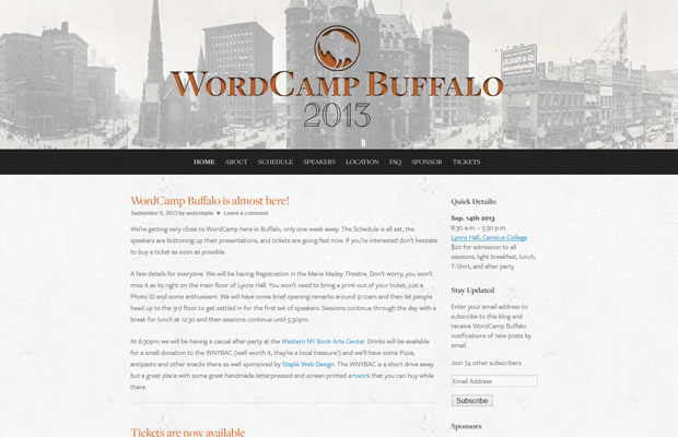 wordcamp buffalo 2013