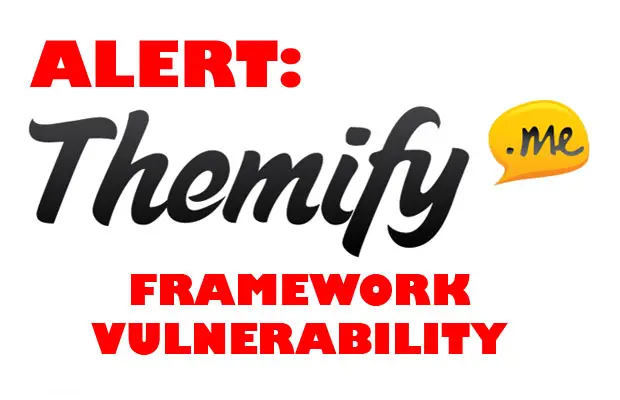 themify framework vulnerability
