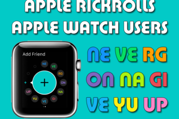 apple watch rickroll