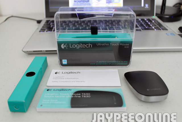 logitech ultrathin touch mouse t630