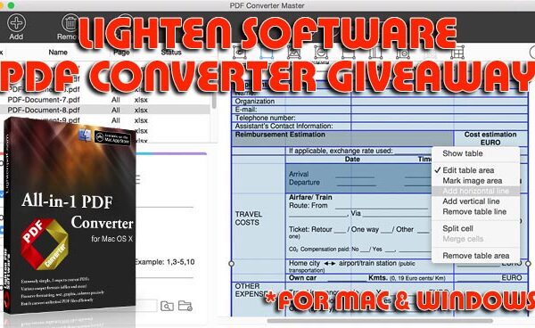 pdf converter giveaway