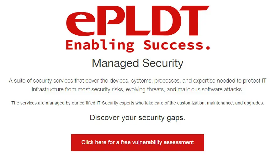 epldt free cybersecurity assessment
