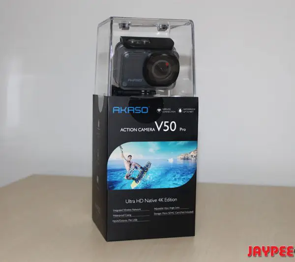 AKASO V50 Pro Action Camera Unboxing