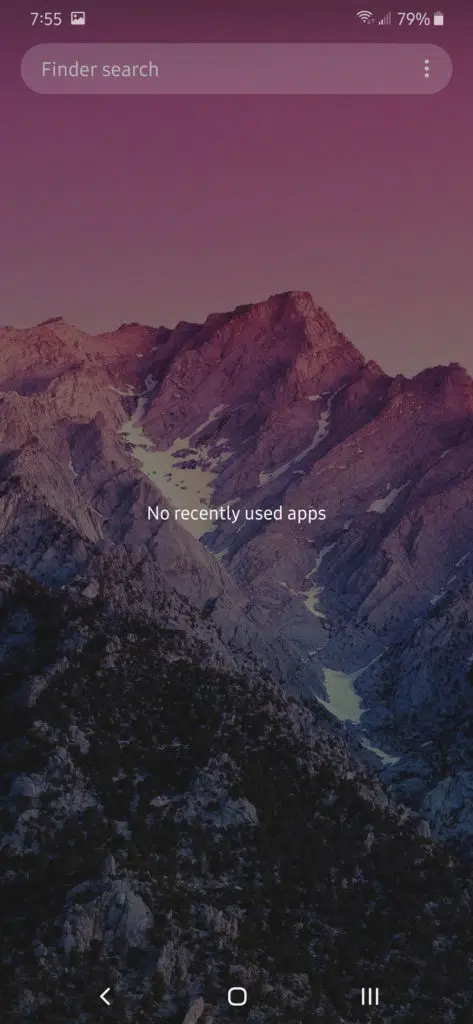 Samsung Suggested Apps