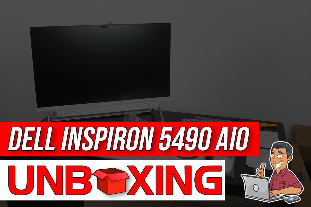 Dell Inspiron 5490 All-In-One Desktop Unboxing