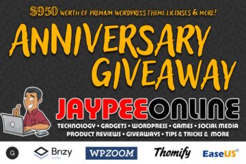 JaypeeOnline Anniversary Giveaway 2020