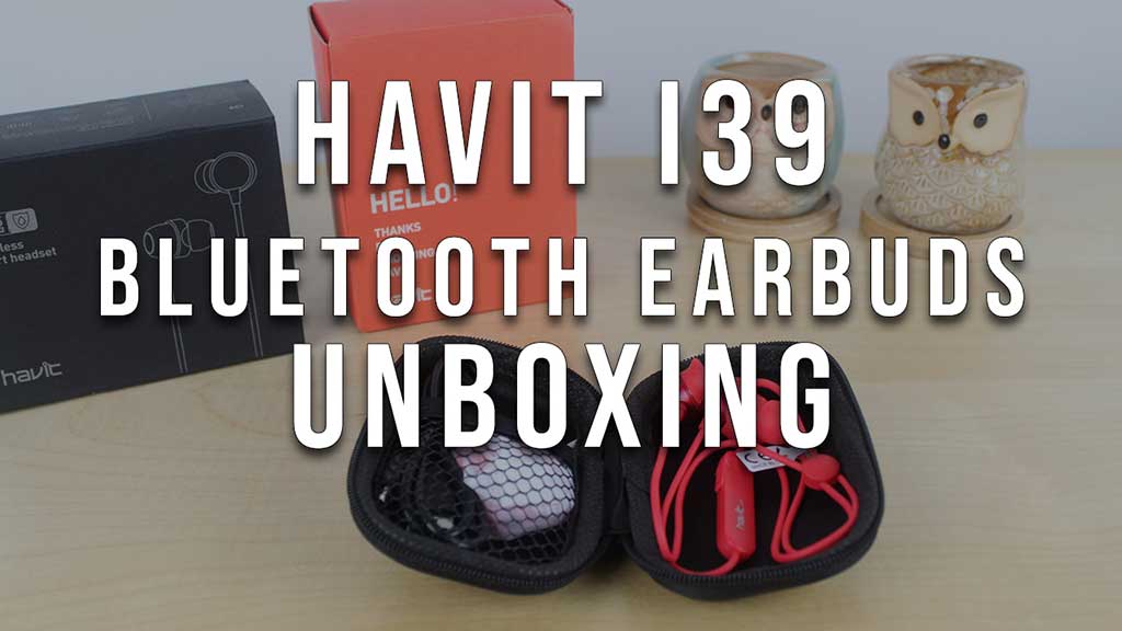 HAVIT I39 Bluetooth Earbuds Unboxing