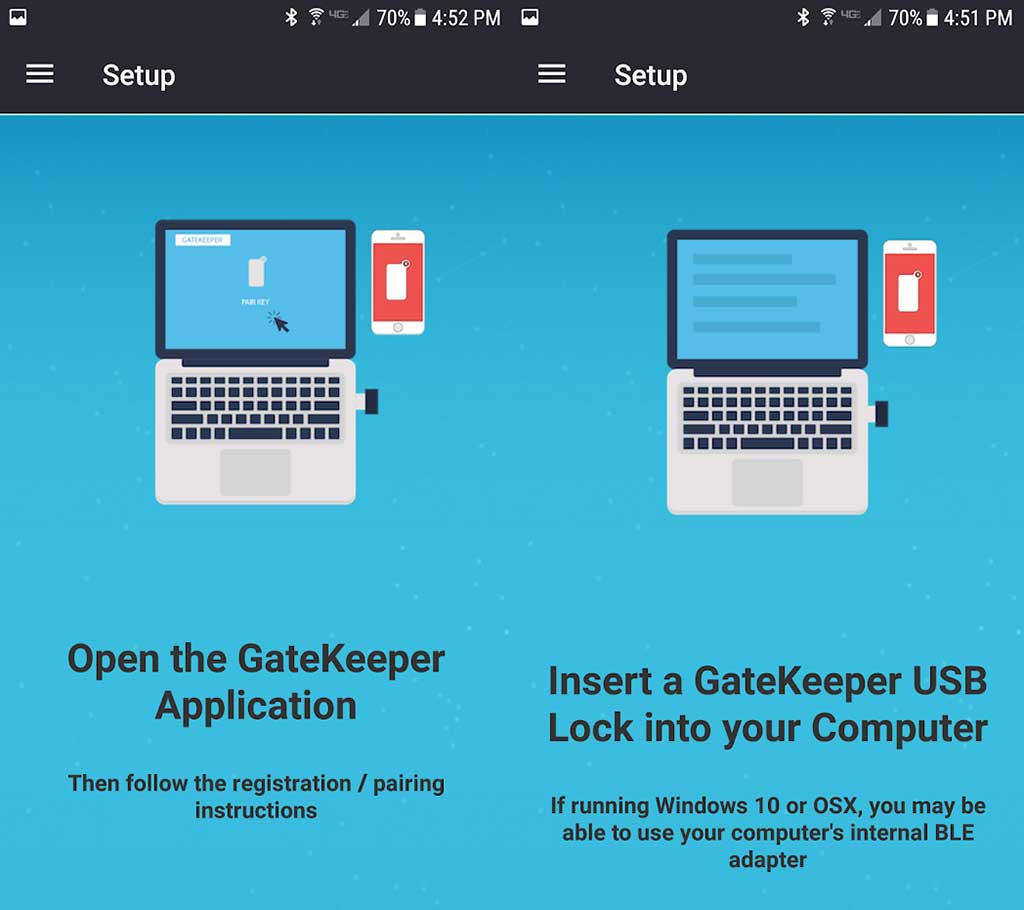GateKeeper Android App